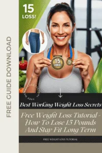 free weight loss course offer 'how to lose 15 pounds'