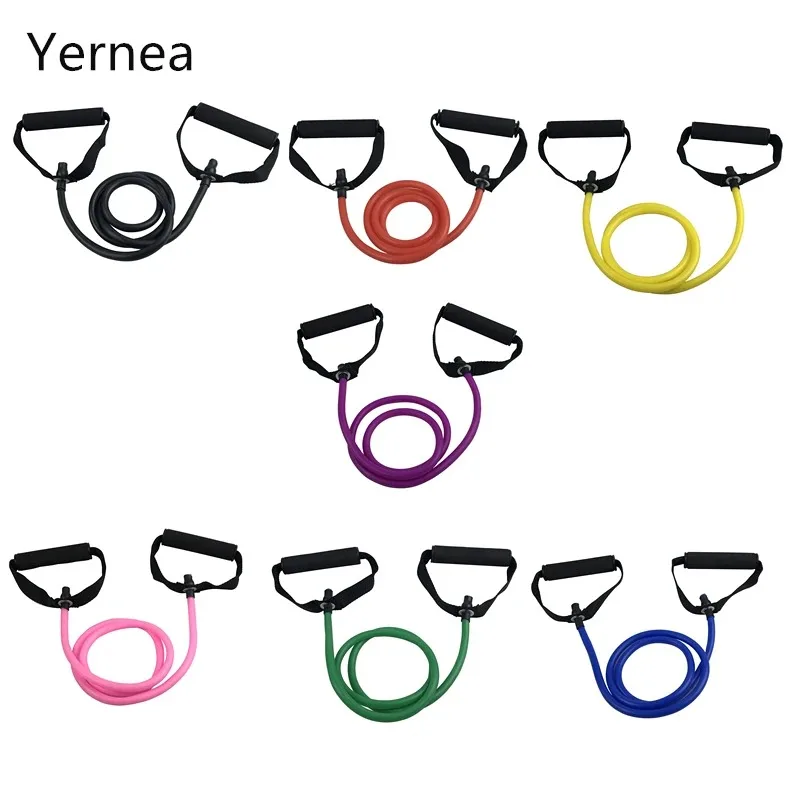 Yernea Fitness Training Resistance Tube Bands Best for Crossfit Exercise